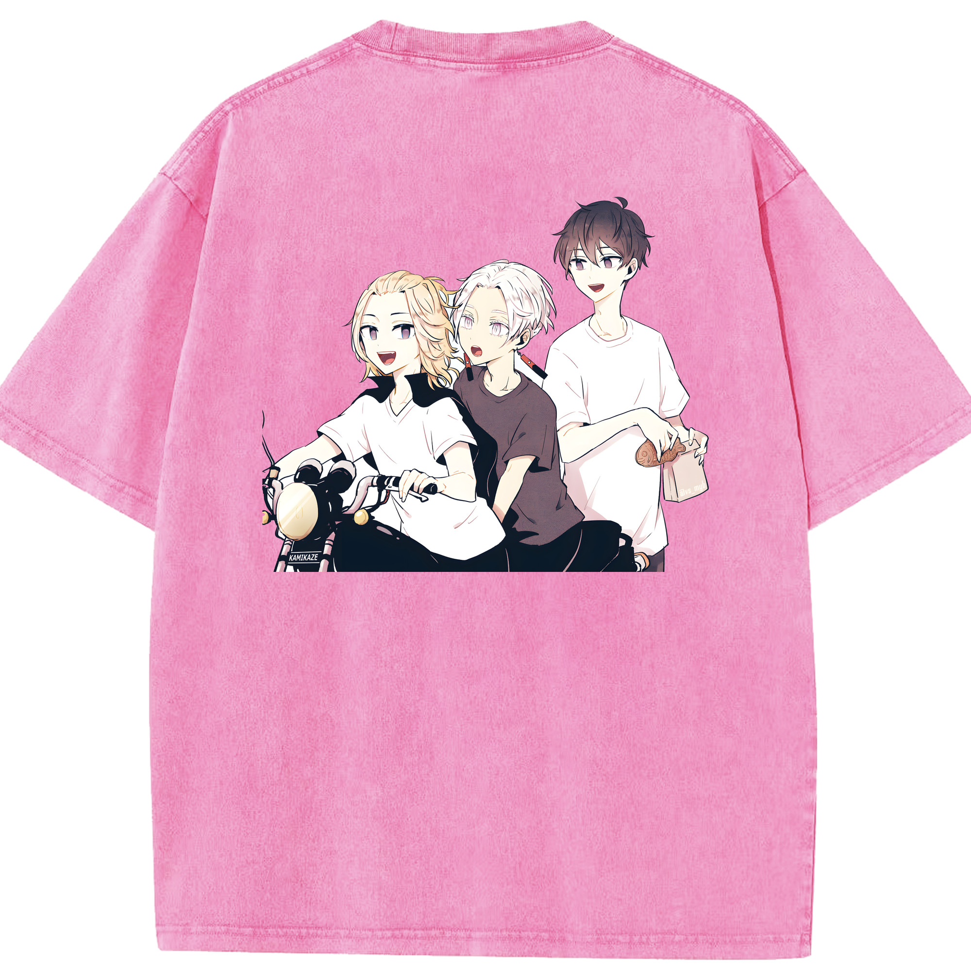 （画像用） 東京リベンジャーズ Tokyo Revengers 綿100% ヴィンテージ風 半袖Tシャツ（背面プリント）